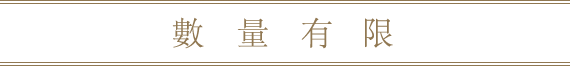 数量有限